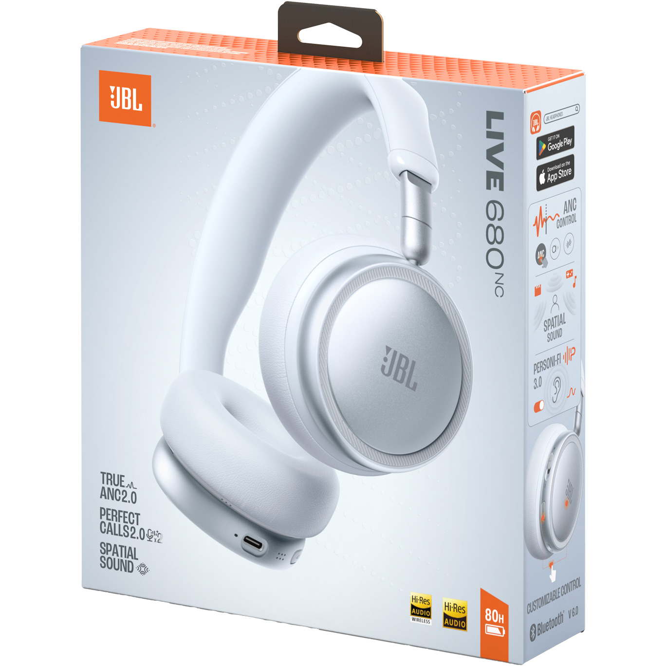 Наушники JBL Live 680NC White