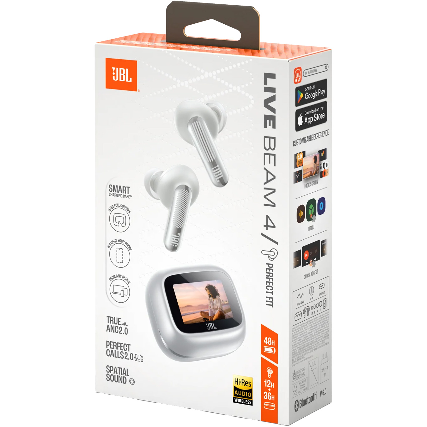 Наушники JBL Live Beam 4 Silver
