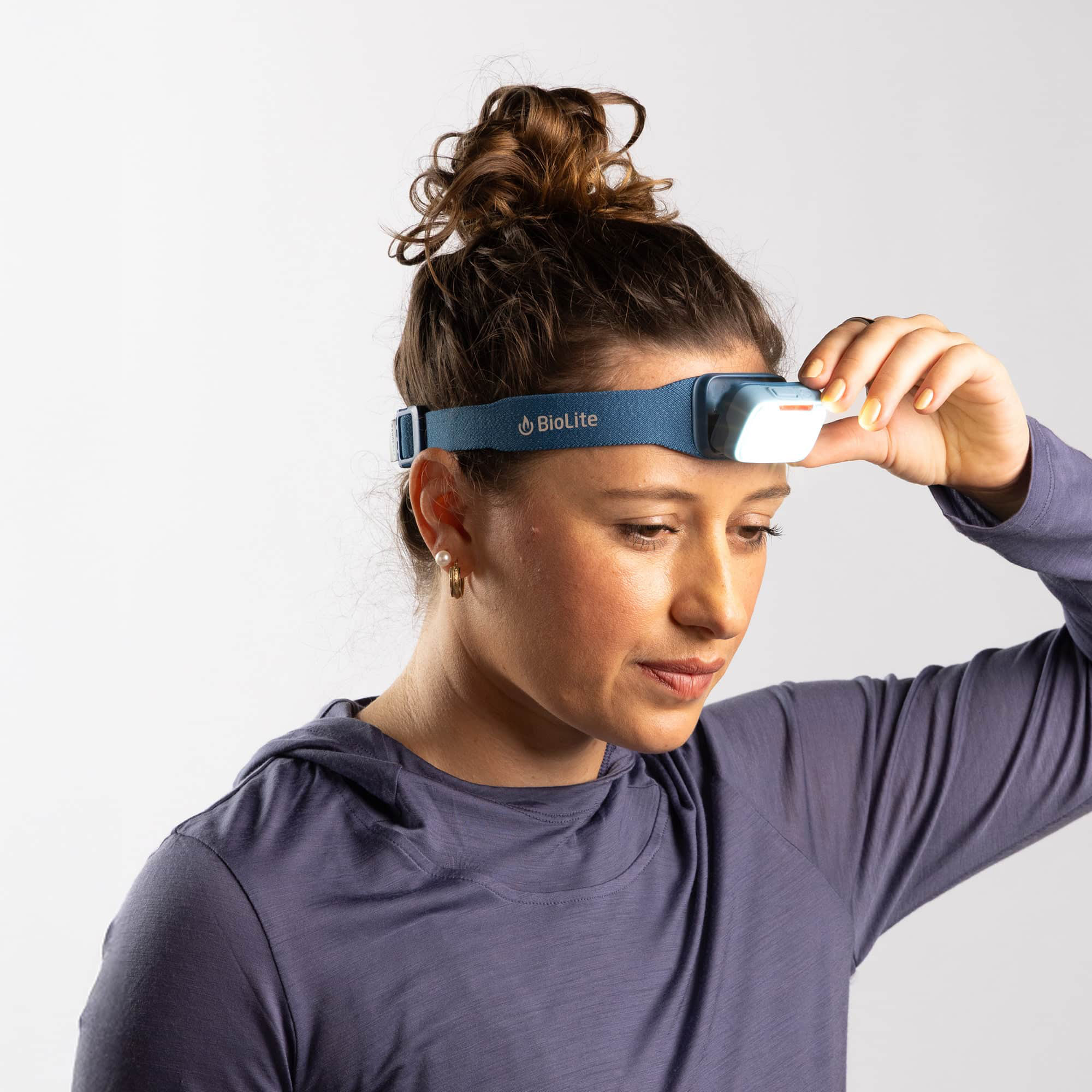 Ліхтар налобний BIOLITE Range 500 Slate Blue (HPD0102)