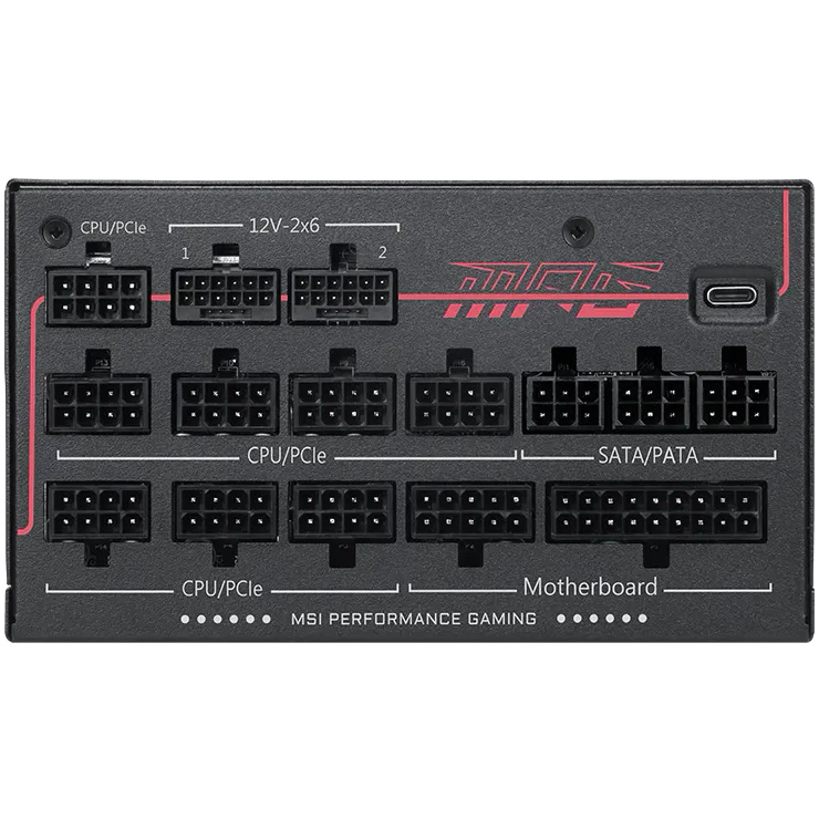 Блок живлення 1300W MSI MPG Ai1300TS PCIE5