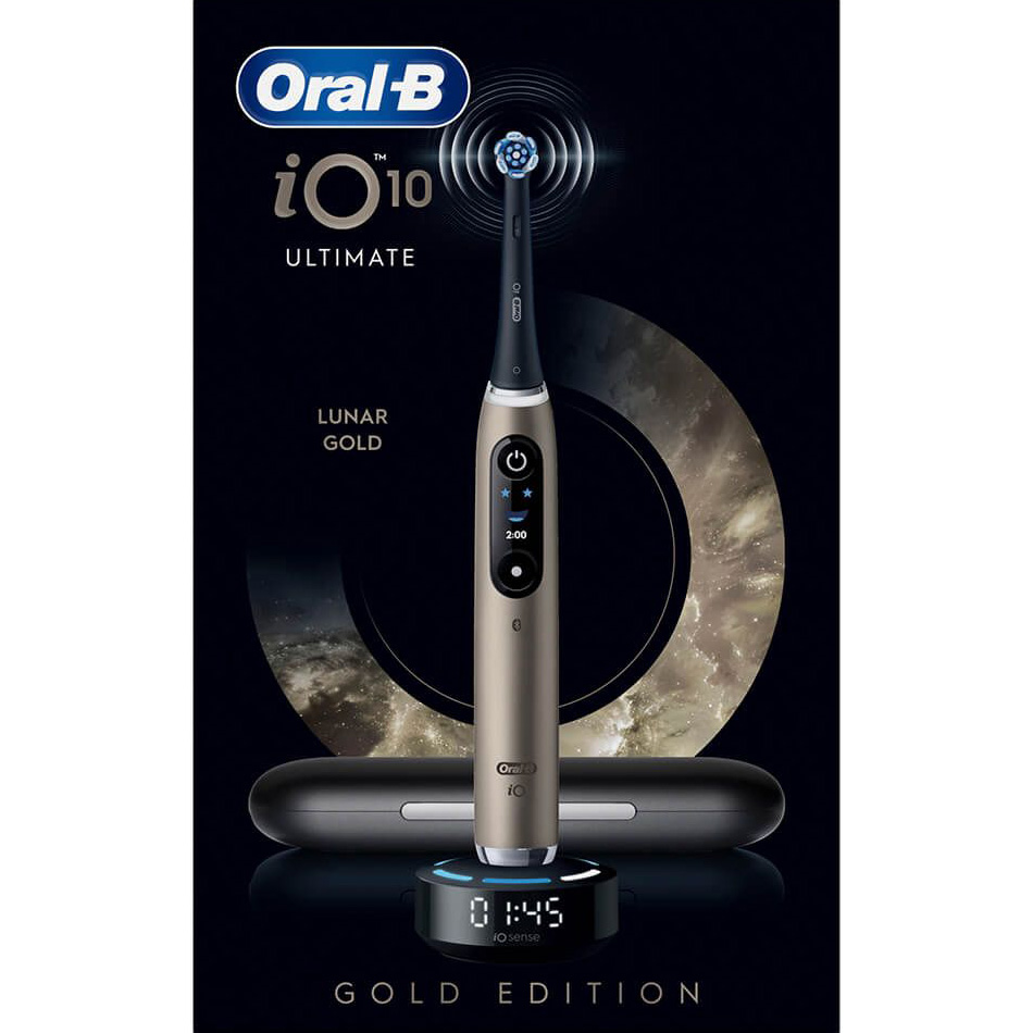 Электрическая зубная щётка BRAUN ORAL-B iO Series 10 Ultimate IOM10.1B4.AD Gold Edition