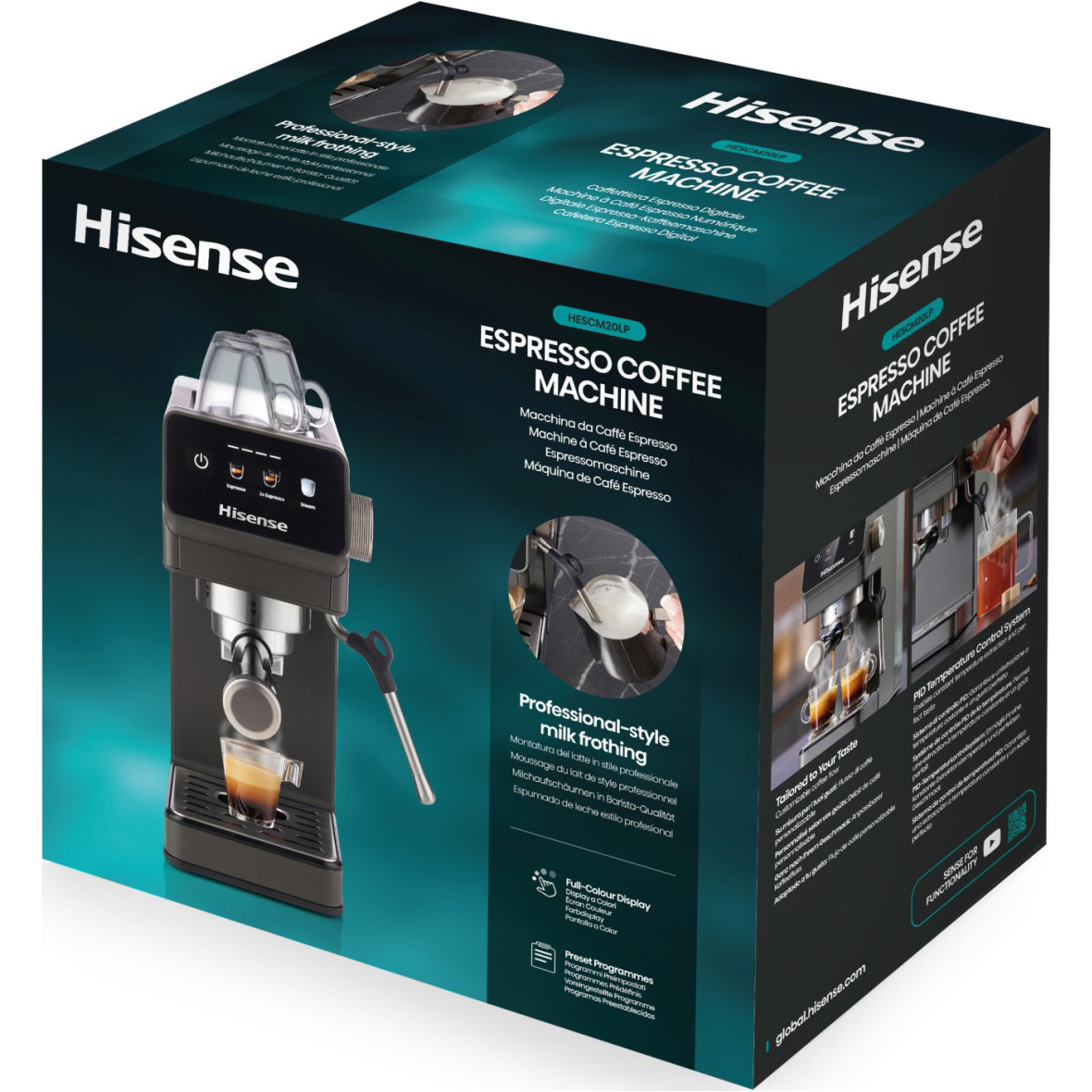 Кавоварка еспресо HISENSE HESCM20LP