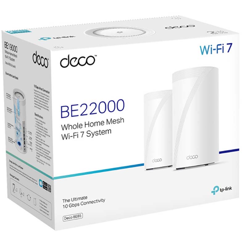 Wi-Fi Mesh система TP-LINK Deco BE85 2-pack