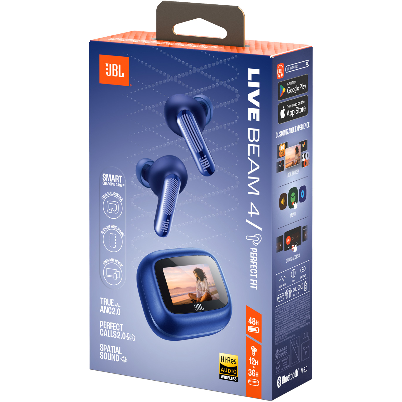 Наушники JBL Live Beam 4 Blue