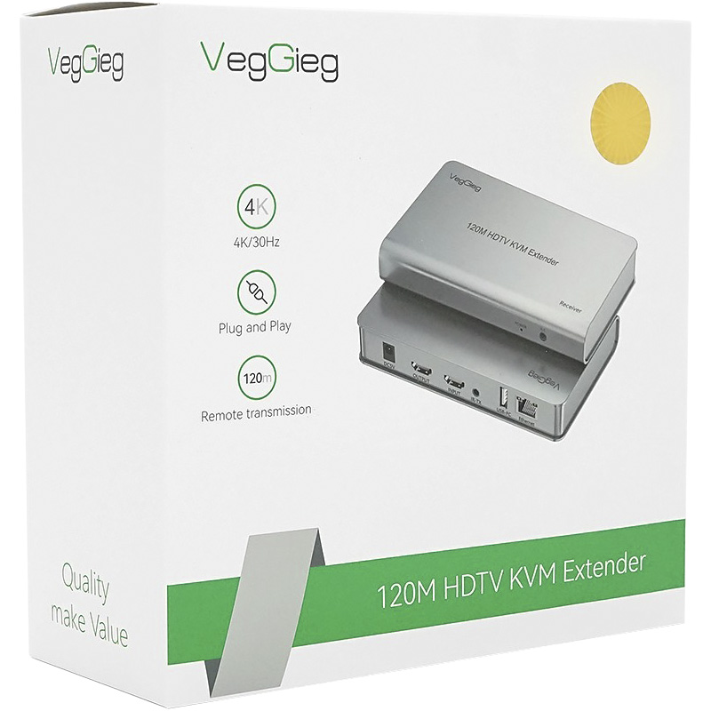 KVM-удлинитель VEGGIEG V-HD011