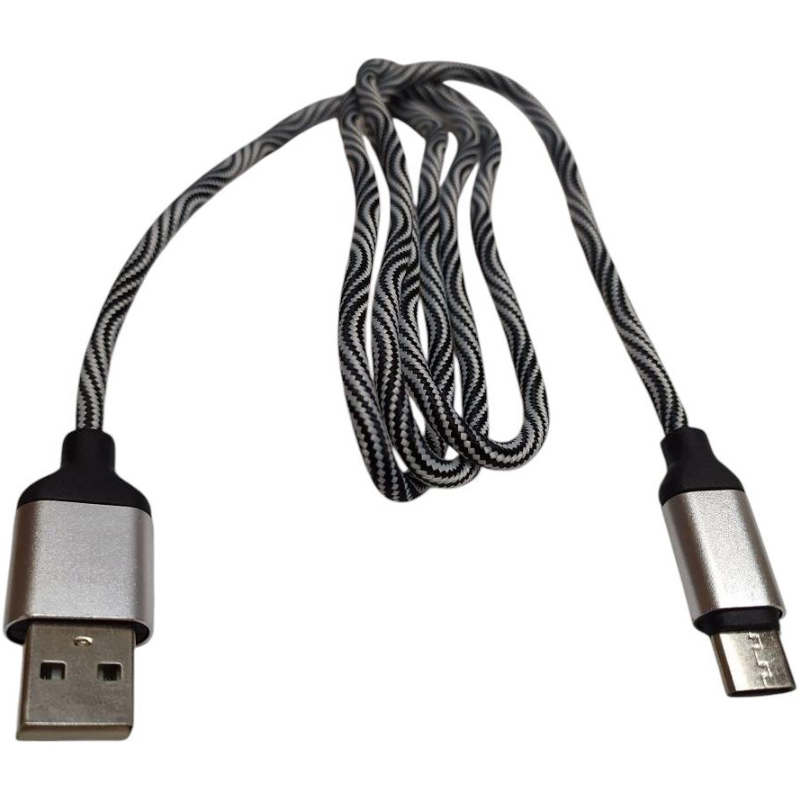 Кабель XOKO CTC-005 USB-A to Type-C 1м Gray (XK-CTC-005-GR)