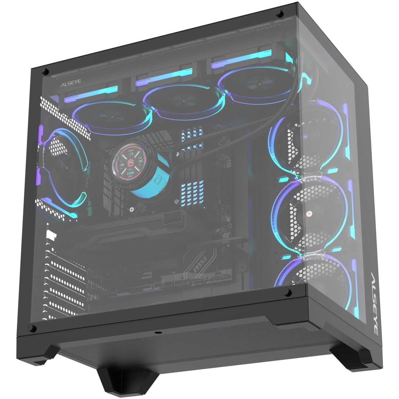 Корпус ALSEYE Paladin Pro-B Black (AS.07.0309)