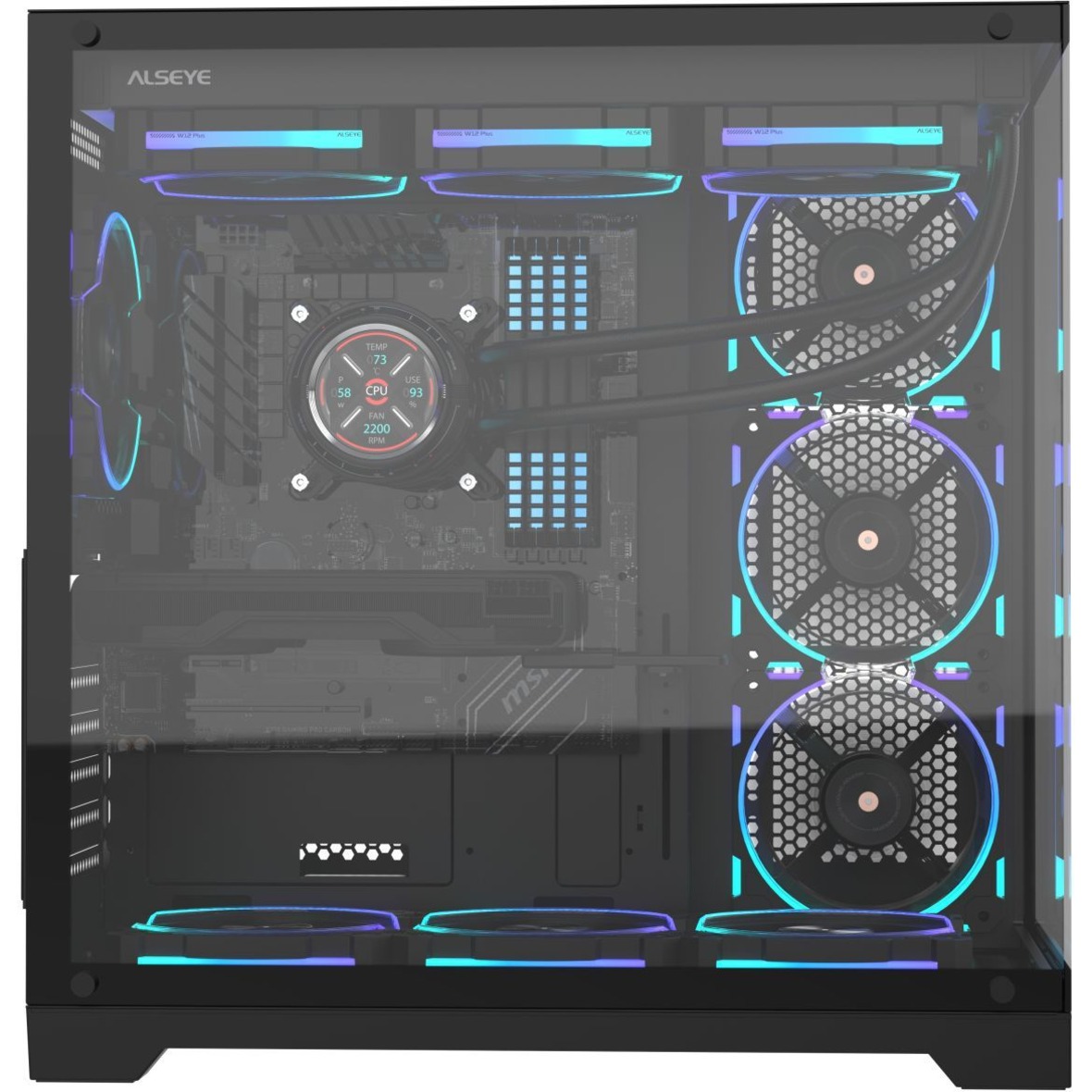 Корпус ALSEYE Paladin Pro-B Black (AS.07.0309)