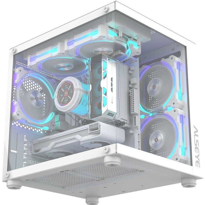 Корпус ALSEYE Cube Mini White (AS.07.0298)