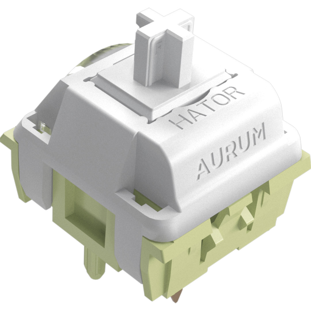 Набір перемикачів для клавіатури HATOR Aurum Lemon Linear (HTS600)