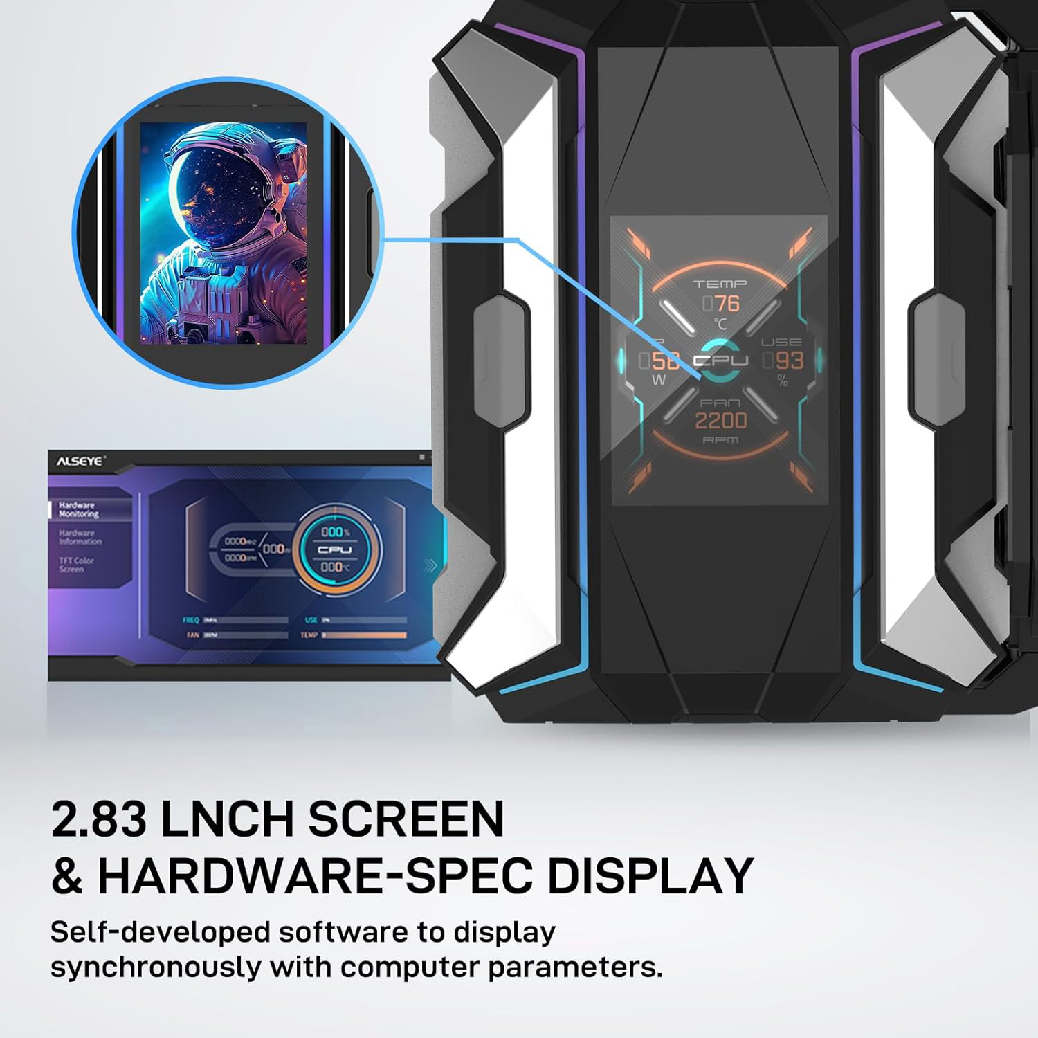 Кулер для процесора ALSEYE i600 Pro Black (AS.01.10.0016)