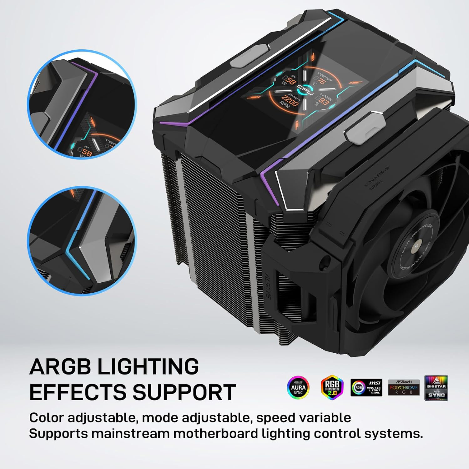 Кулер для процесора ALSEYE i600 Pro Black (AS.01.10.0016)