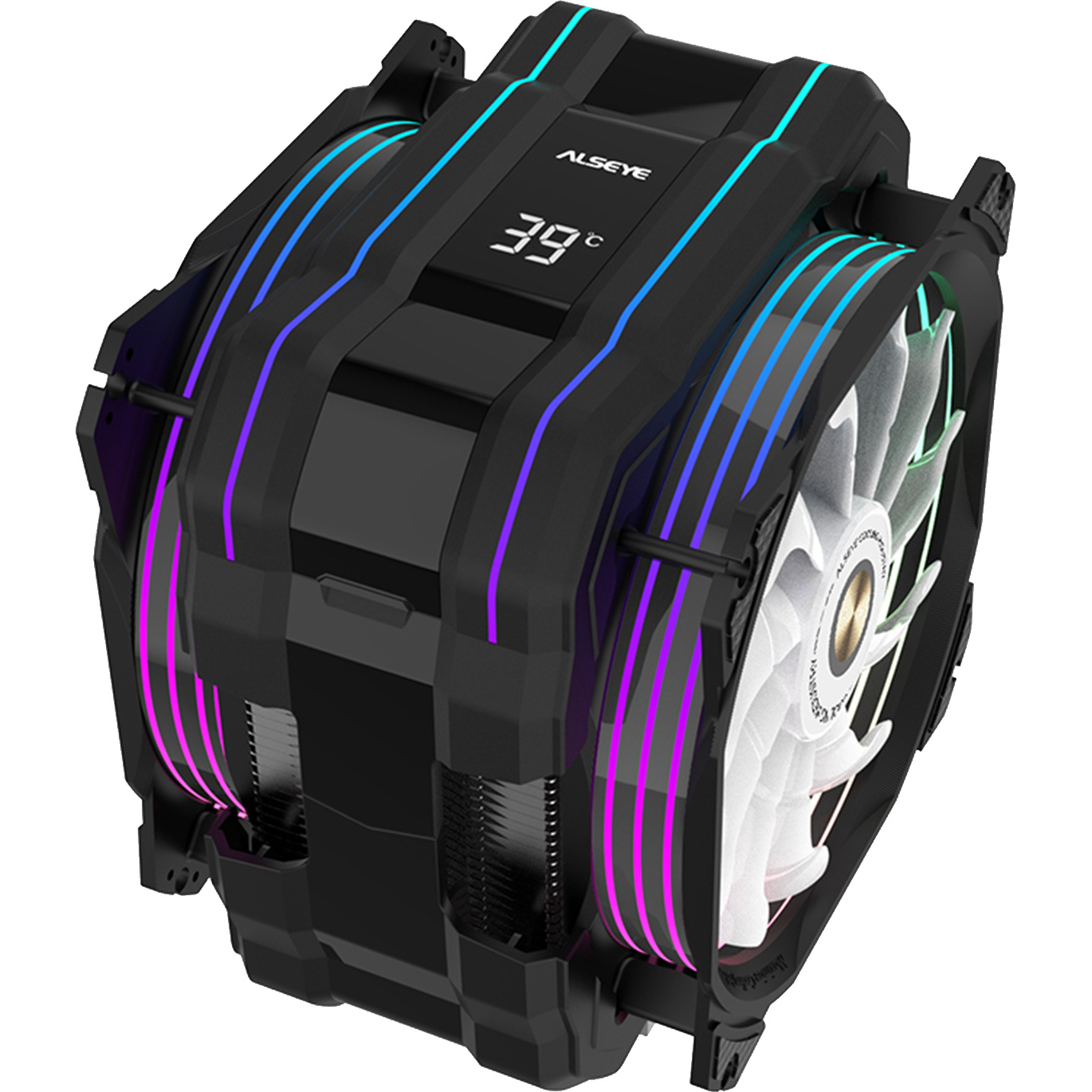 Кулер для процессора ALSEYE M120D Plus II Black (AS.01.01.0052)