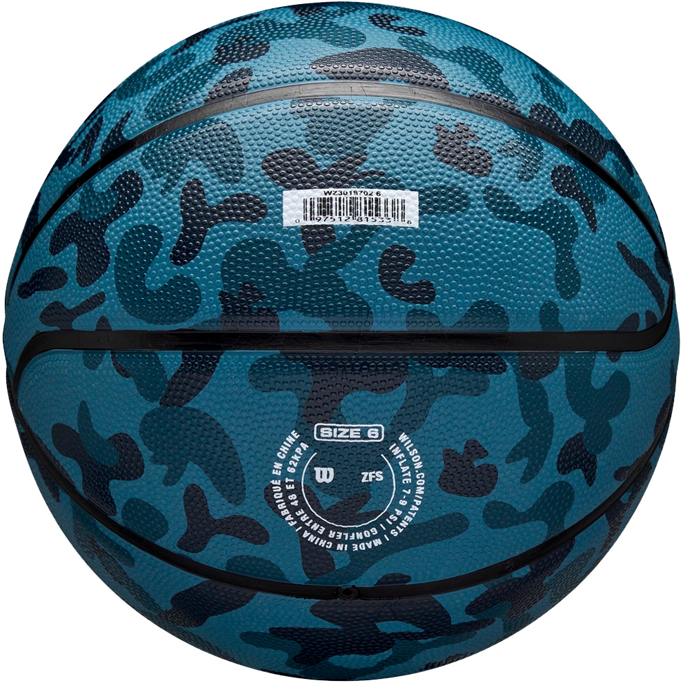 Мяч баскетбольный WILSON MVP Camo Blue Size 6 (WZ3018702XB6)