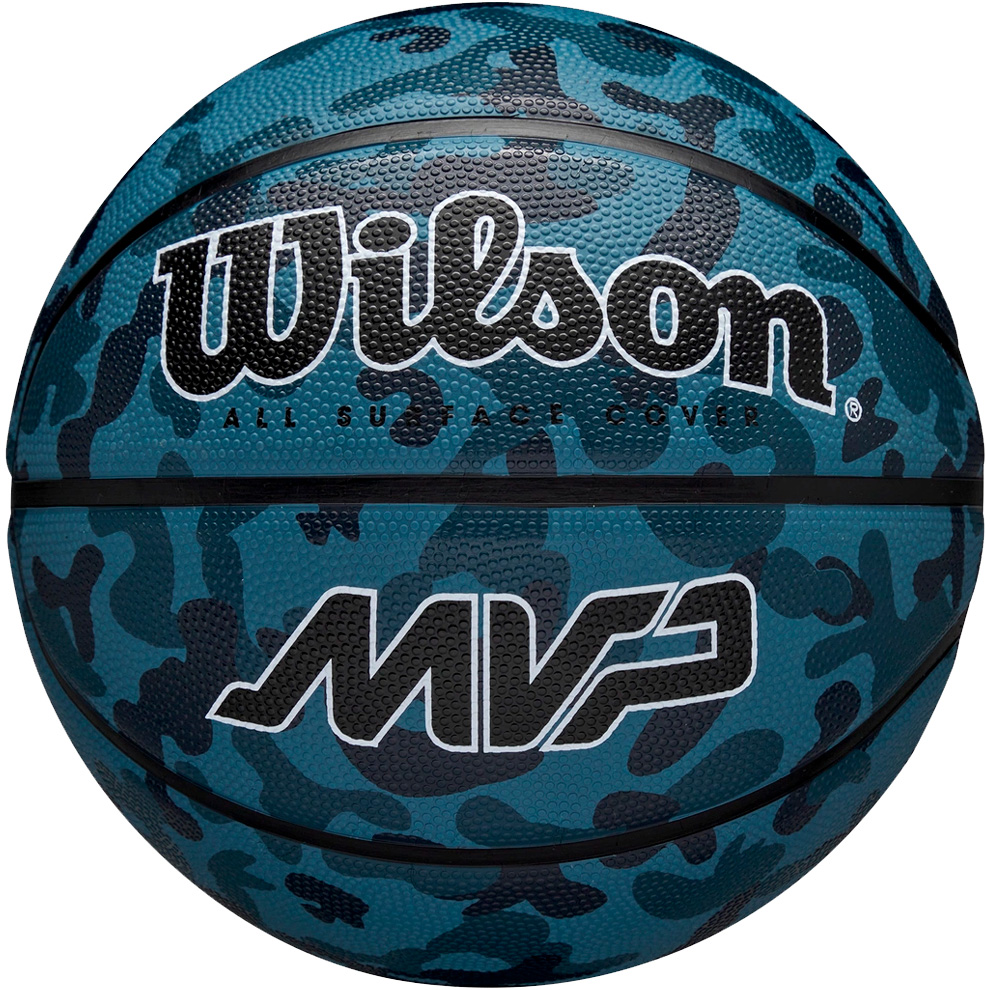 М'яч баскетбольний WILSON MVP Camo Blue Size 7 (WZ3018702XB7)
