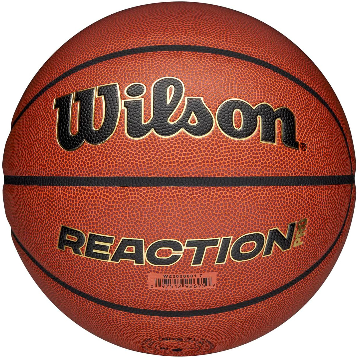 М'яч баскетбольний WILSON Reaction Pro Size 7 (WZ2026601XB7)
