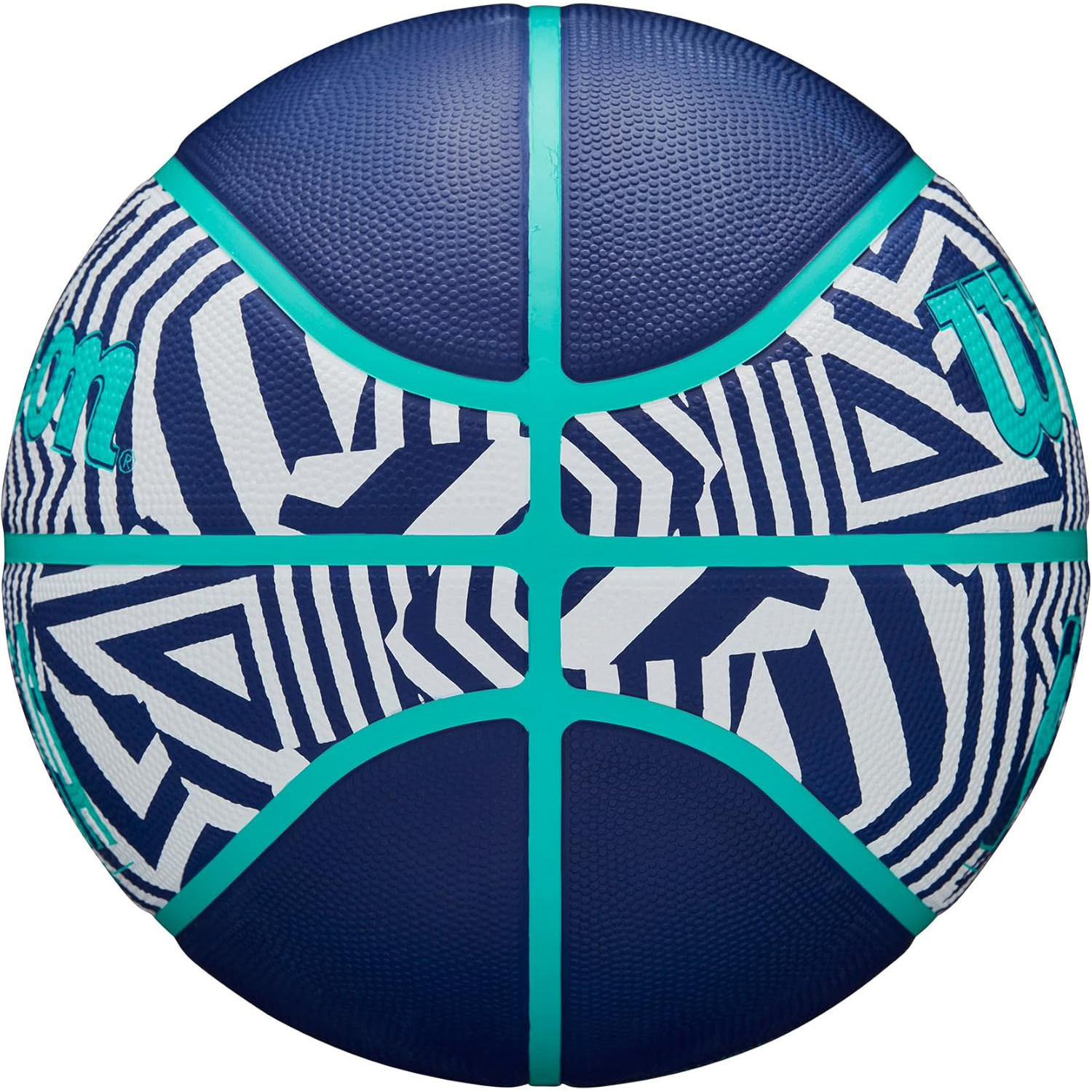 М'яч баскетбольний WILSON NBA DRV Plus Dazzle Camo Indigo Size 6 (WZ3016102XB6)