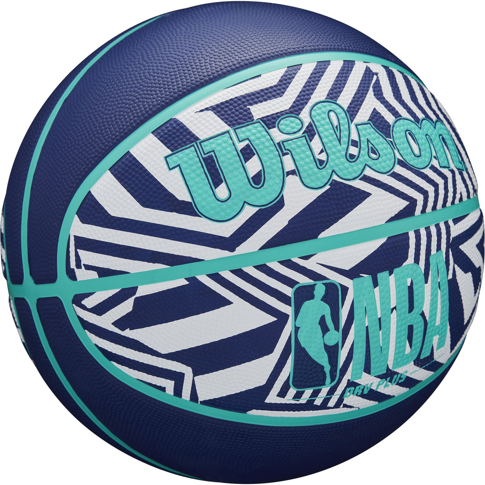 М'яч баскетбольний WILSON NBA DRV Plus Dazzle Camo Indigo Size 7 (WZ3016102XB7)