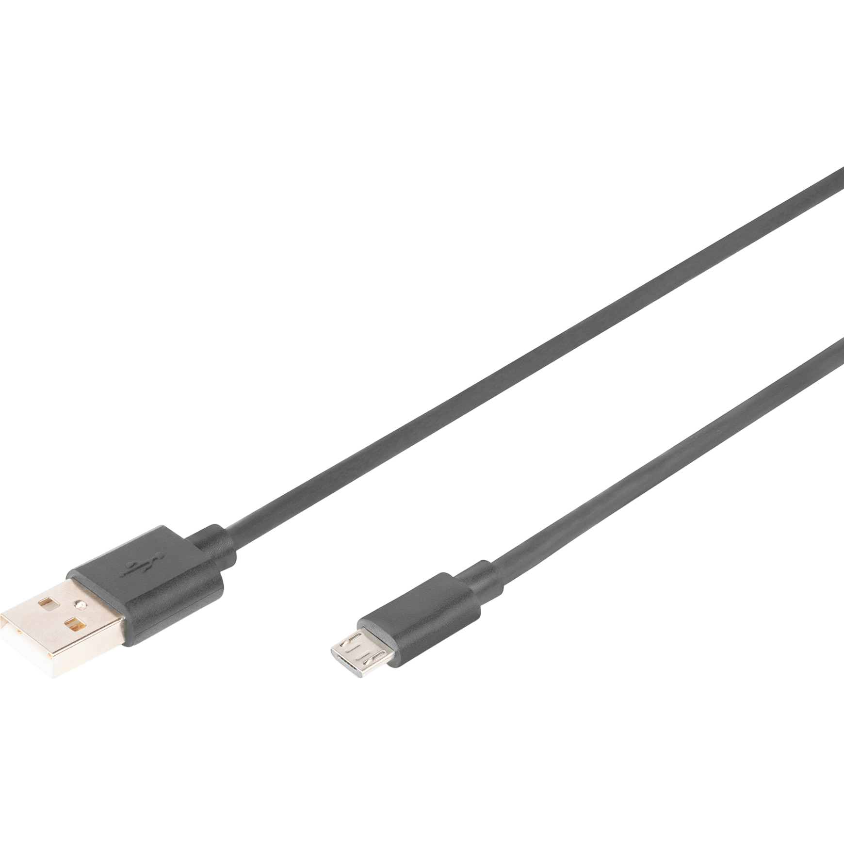 Кабель DIGITUS USB2.0 AM/Micro-BM 1м (AK-300110-010-S)