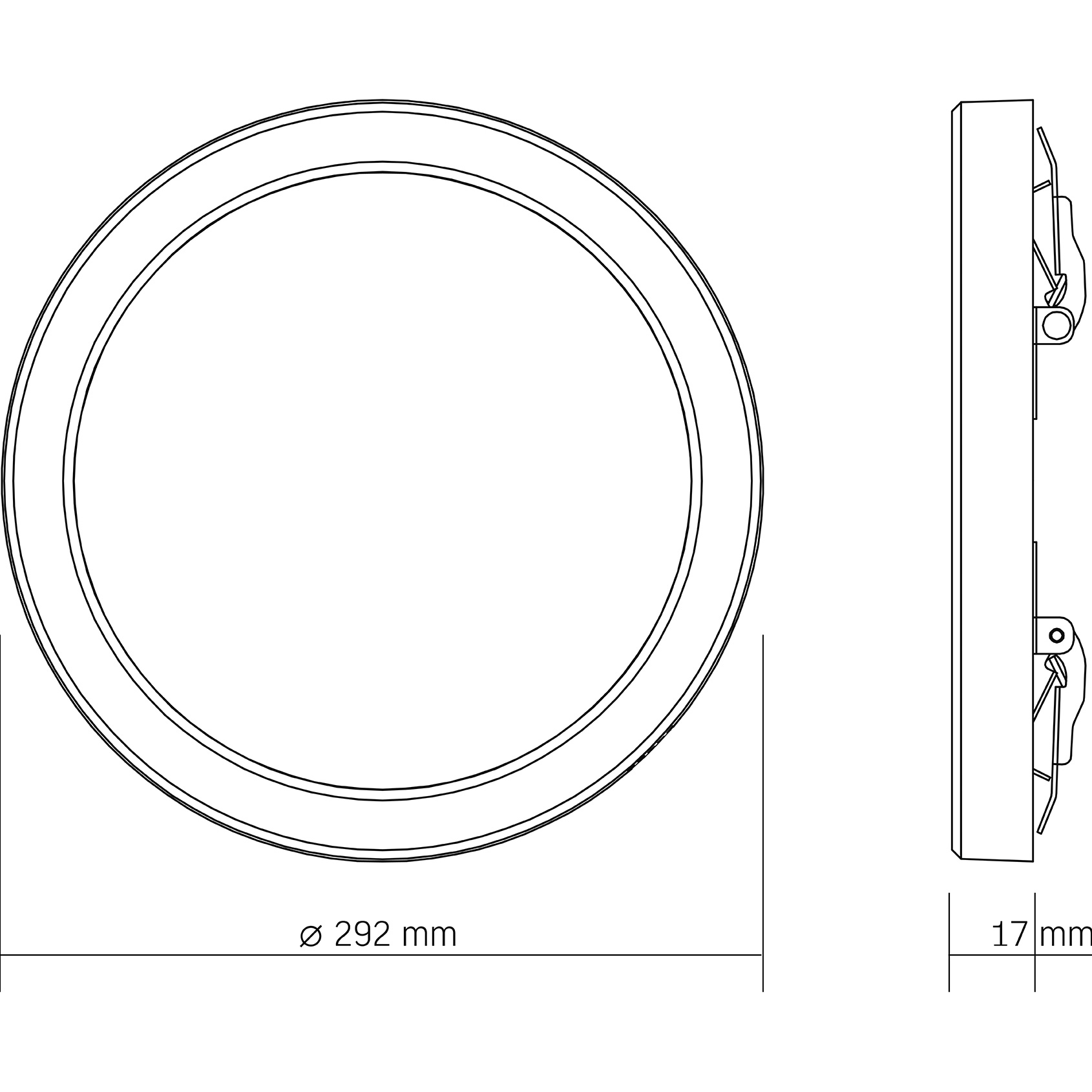 Светильник VIDEX Downlight VL-DL6R-24CW White 24W 3000-6500K