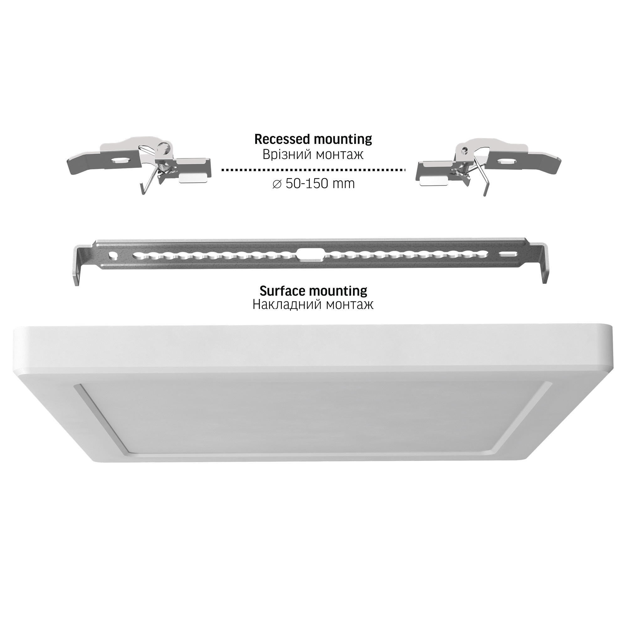 Светильник VIDEX Downlight VL-DL6S-18CW 18W 3000-6500K