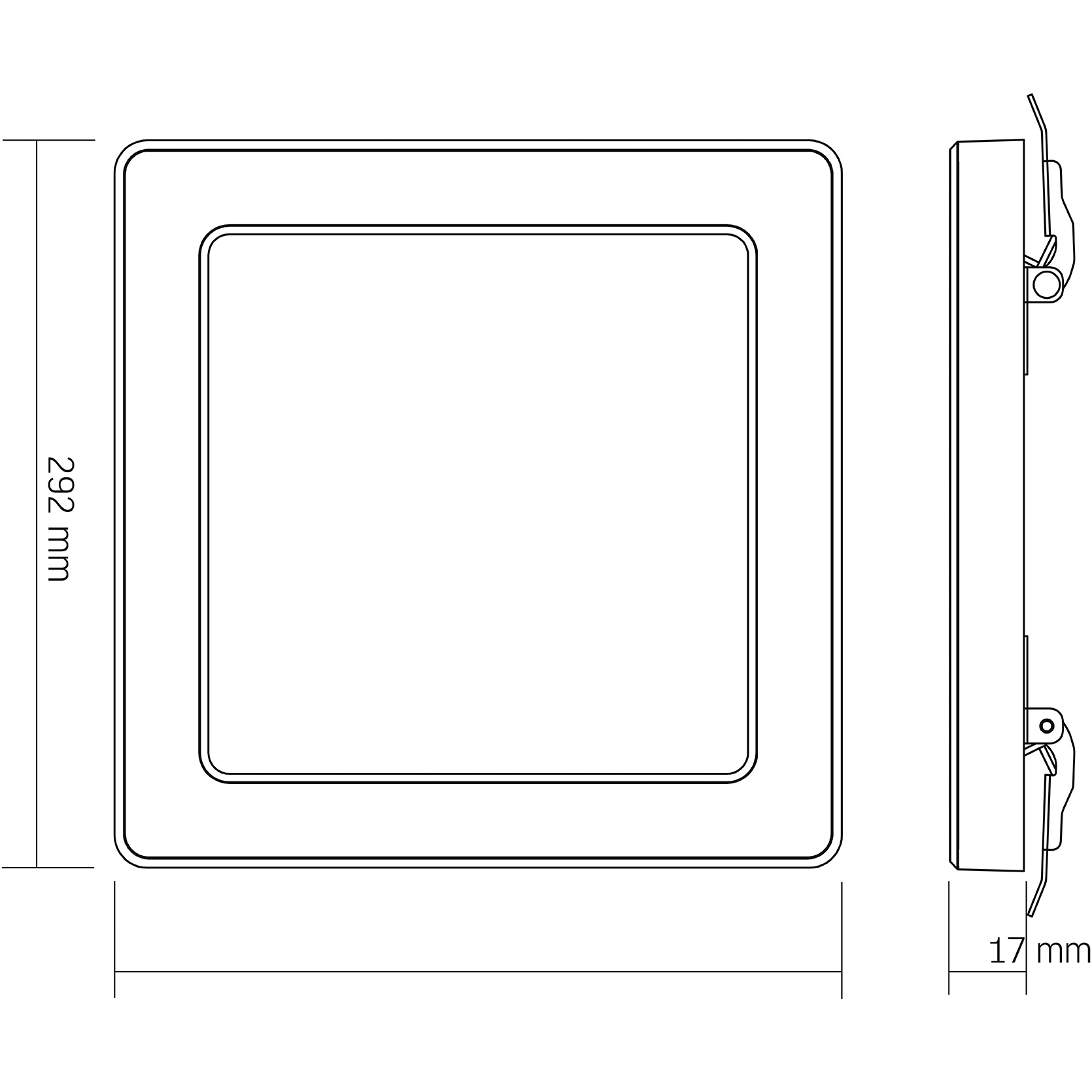 Светильник VIDEX Downlight VL-DL6S-24CW White 24W 3000-6500K