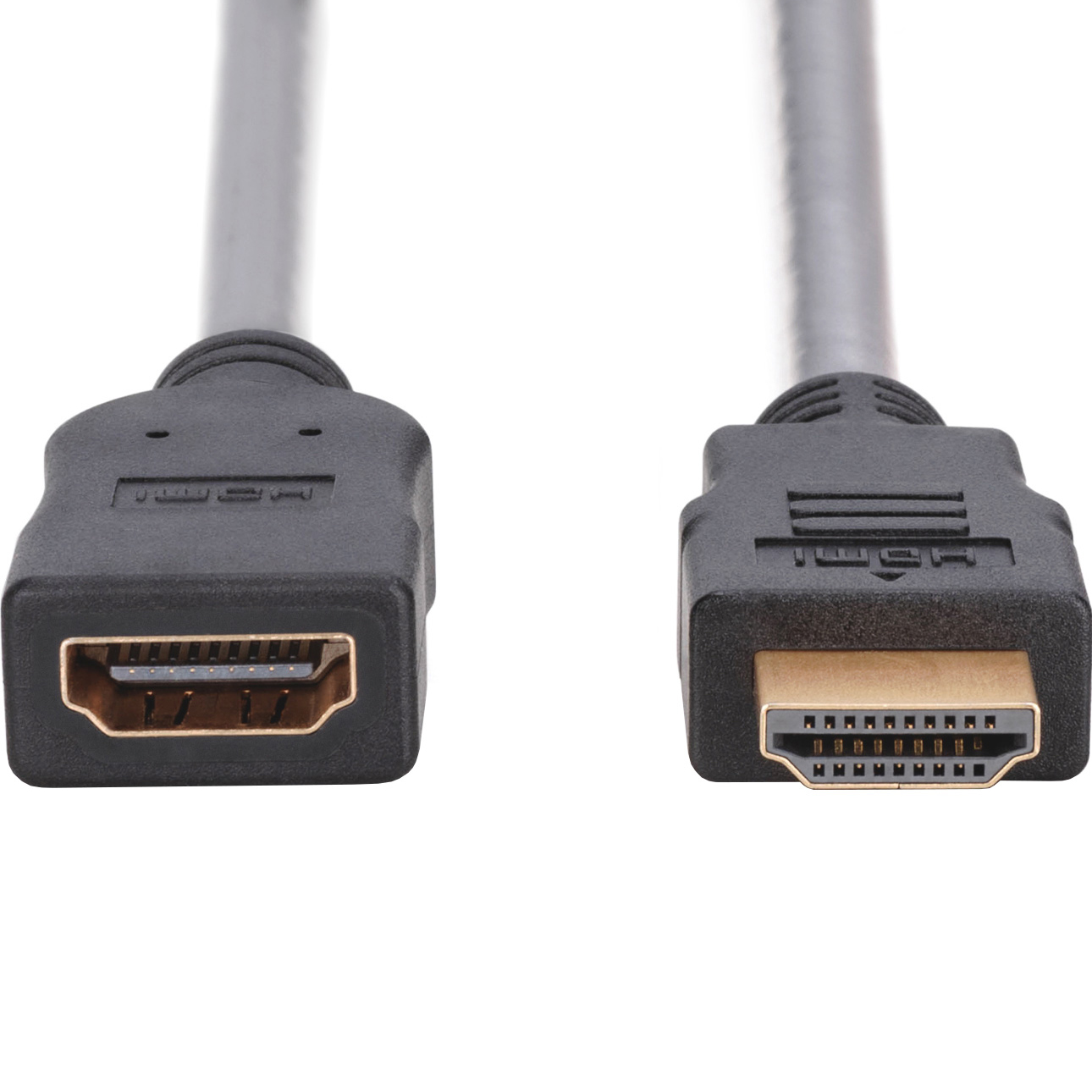 Кабель-подовжувач DIGITUS High Speed with Ethernet Extension HDMI v2.0 2м Black (AK-330201-020-S)