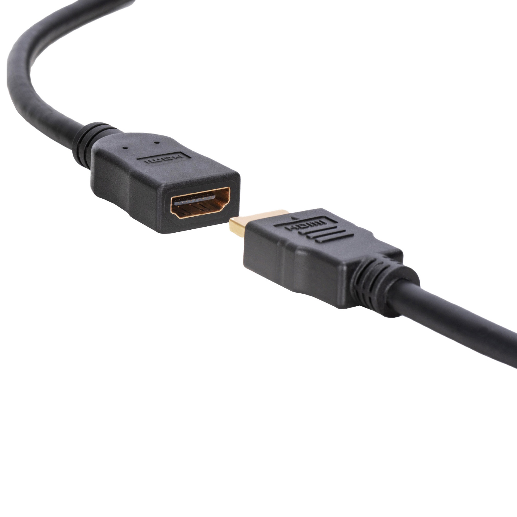 Кабель-подовжувач DIGITUS High Speed with Ethernet Extension HDMI v2.0 2м Black (AK-330201-020-S)