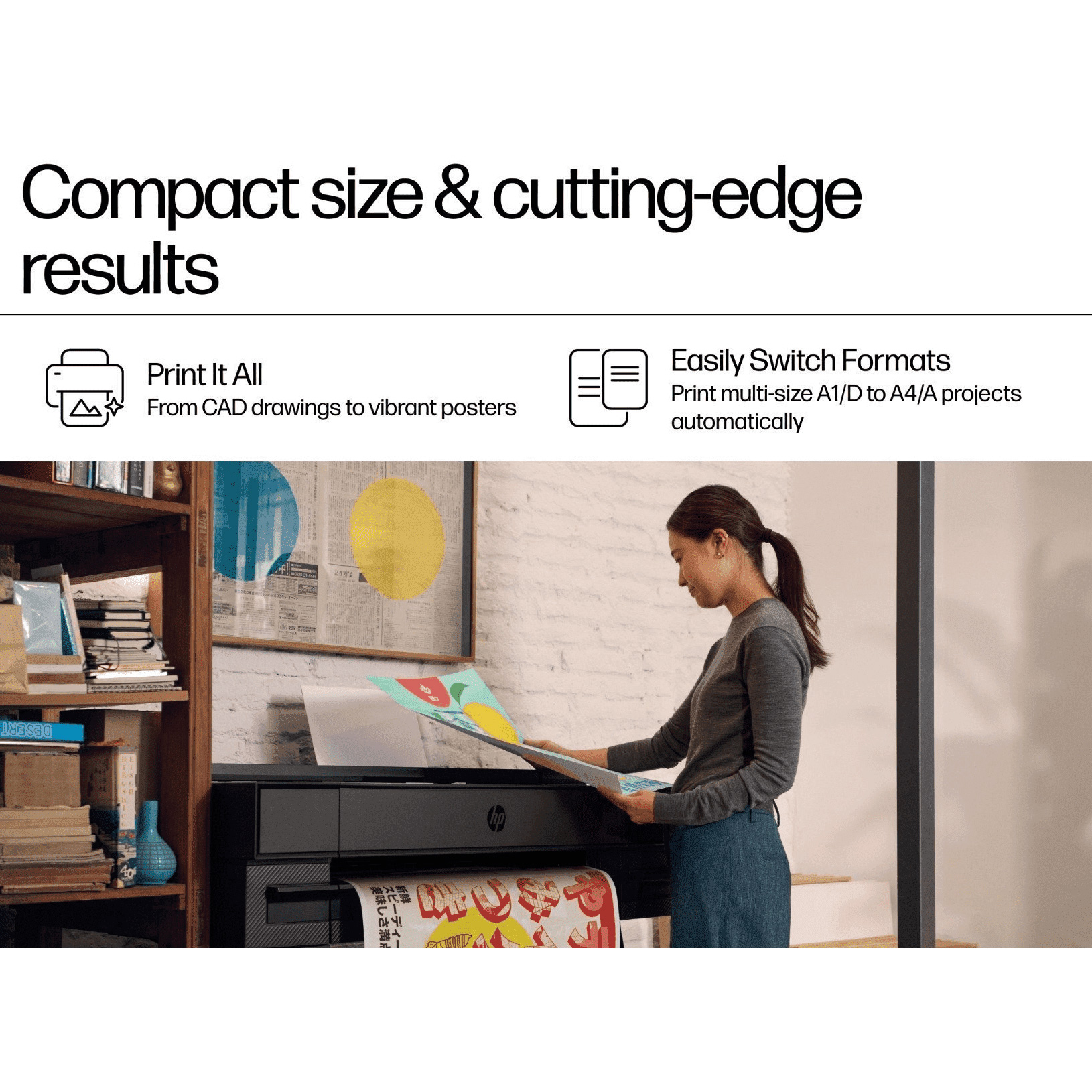 Широкоформатный принтер 24" HP DesignJet T870 (AM0X9A)