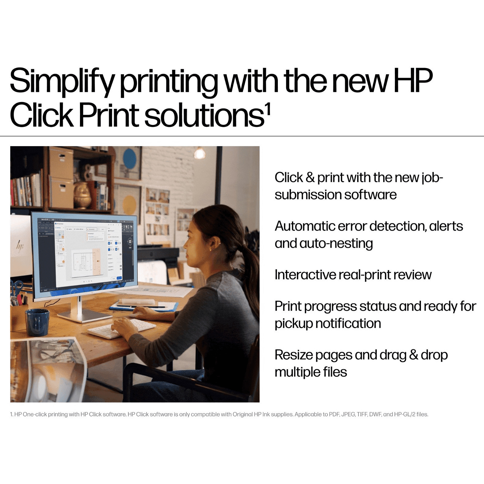 Широкоформатный принтер 24" HP DesignJet T870 (AM0X9A)