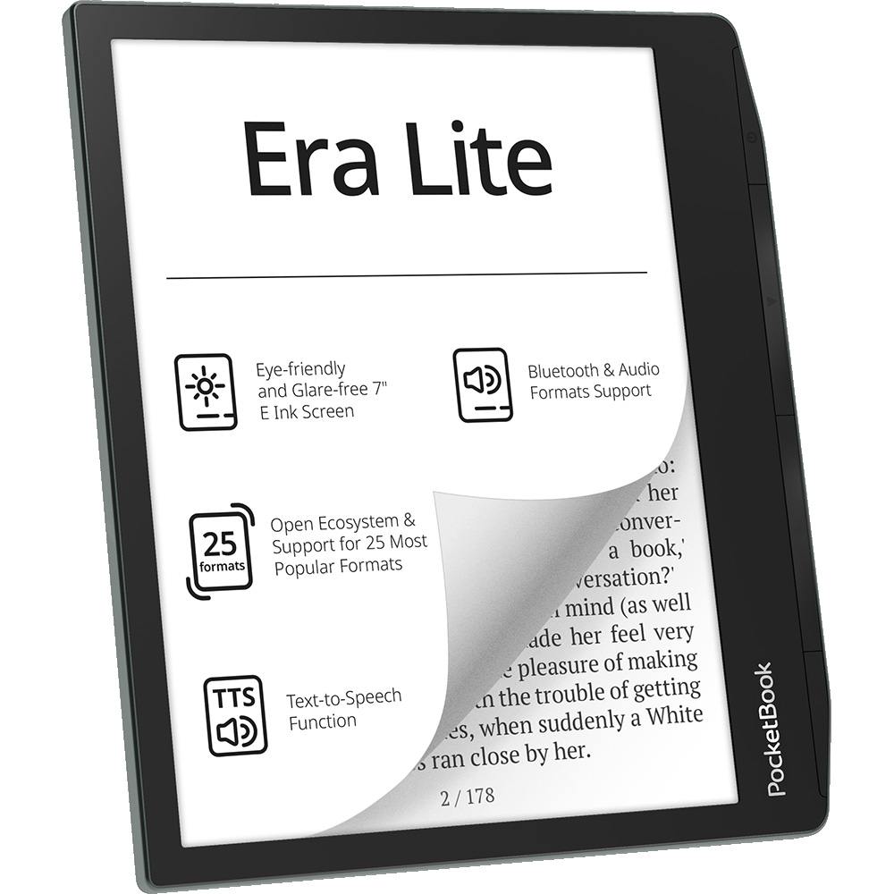 Електронна книга POCKETBOOK 710 Era Lite Stone Green (PB710-9-WW)