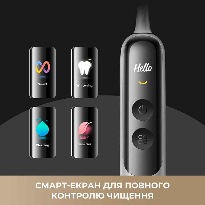 Электрическая зубная щётка MOVA Fresh 20 Sensus Black (ATS25B-BK)