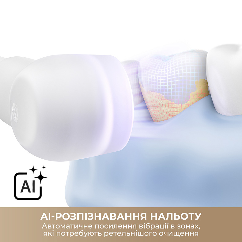 Електрична зубна щітка MOVA Fresh 20 Sensus White (ATS25B-WH)