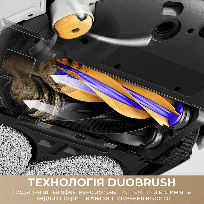 Робот-пилосос DREAME X60 Ultra Complete Black (RLX87DE-BL)