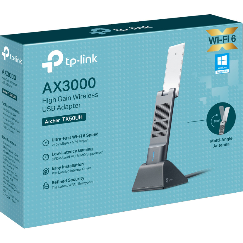 Wi-Fi адаптер TP-LINK Archer TX50UH