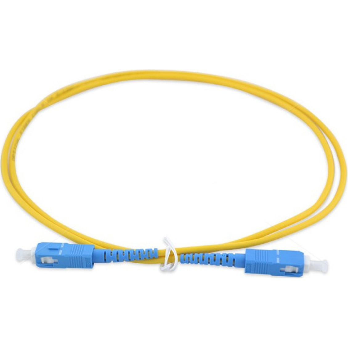 Оптический патч-корд ESERVER SC/UPC-SC/UPC, SM, Simplex, 2м, Yellow (ES-SC-SC/UPC-2-SM-S)