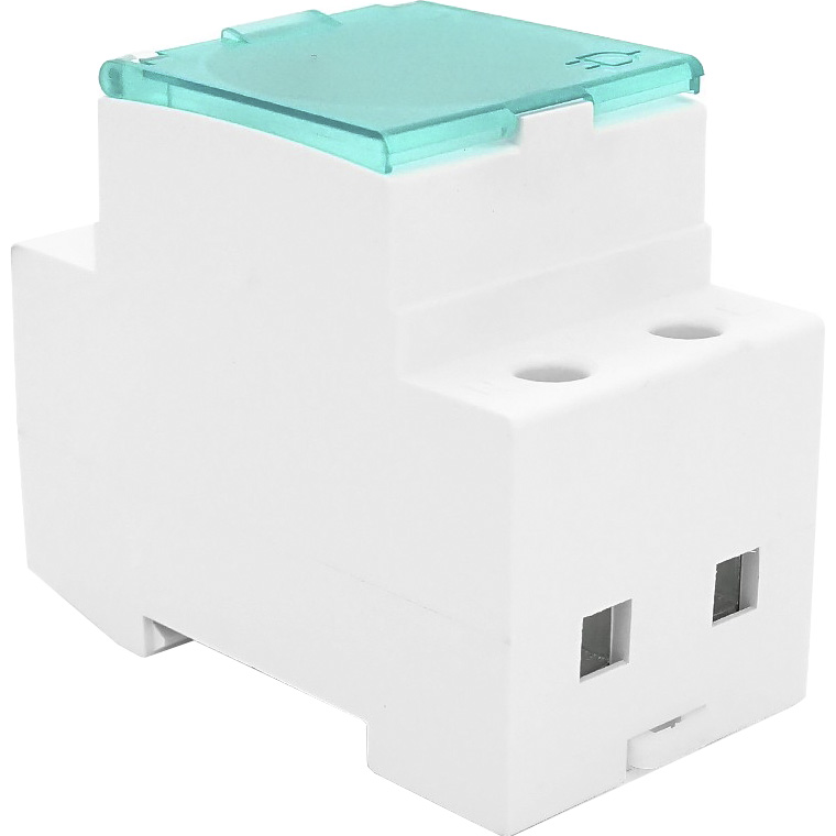 Розетка на DIN-рейку VOLTRONIC PT-316C White