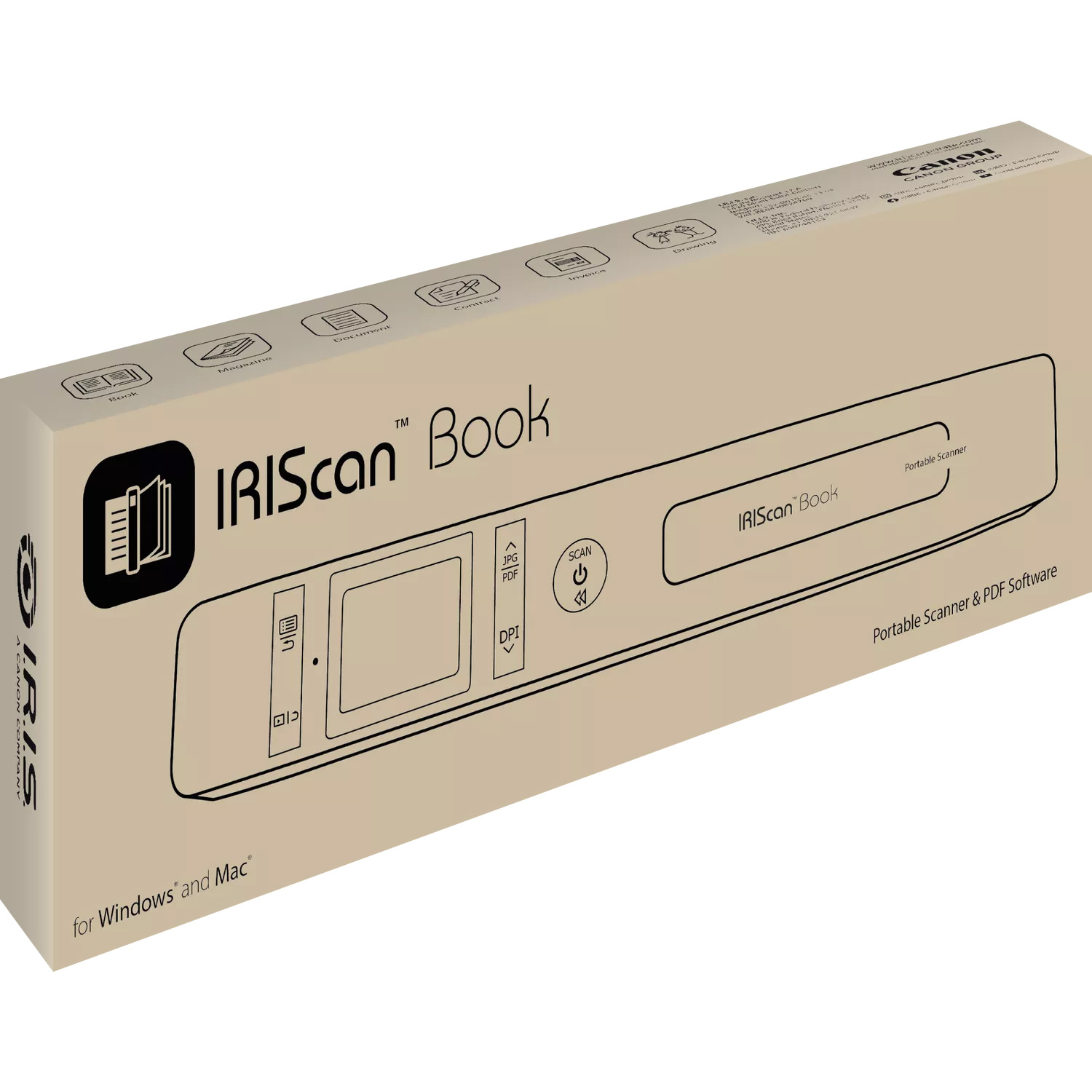 Сканер портативный IRIS IRIScan Book 7 (464669)
