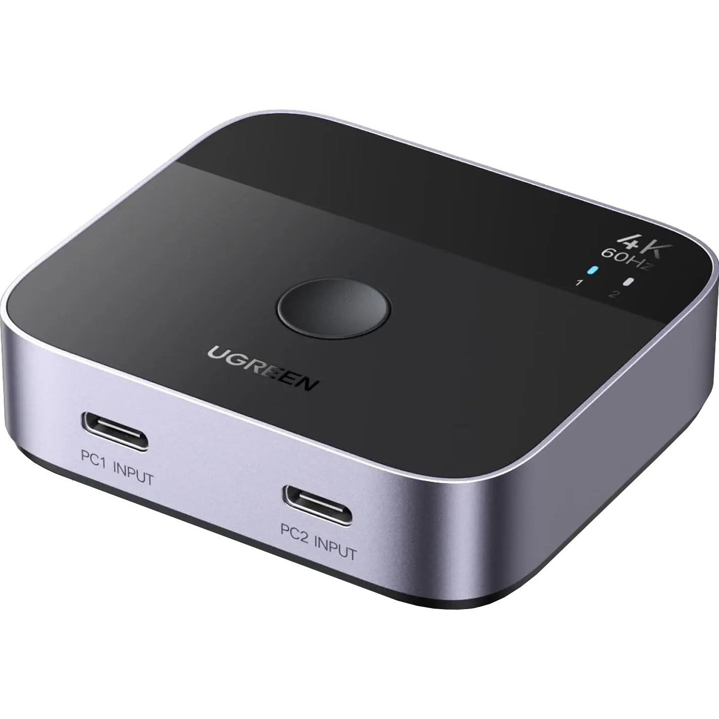 HDMI свитч 2 to 1 UGREEN AW503 2 USB-C to 1 HDMI 4K@60Hz (55452)