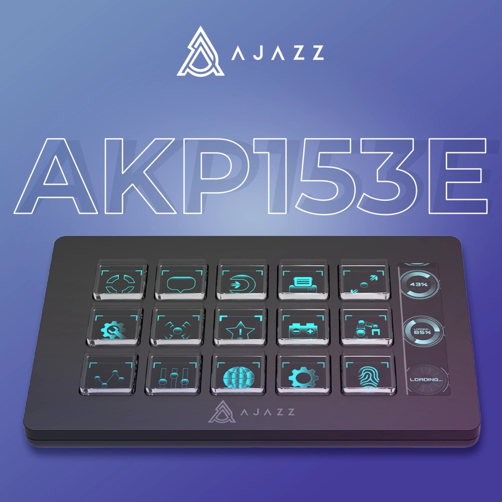 Контроллер для стриминга AJAZZ AKP153E Black