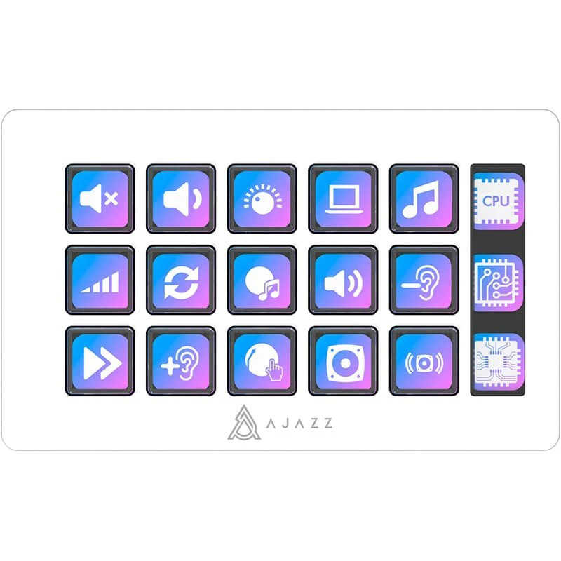Контроллер для стриминга AJAZZ AKP153E White