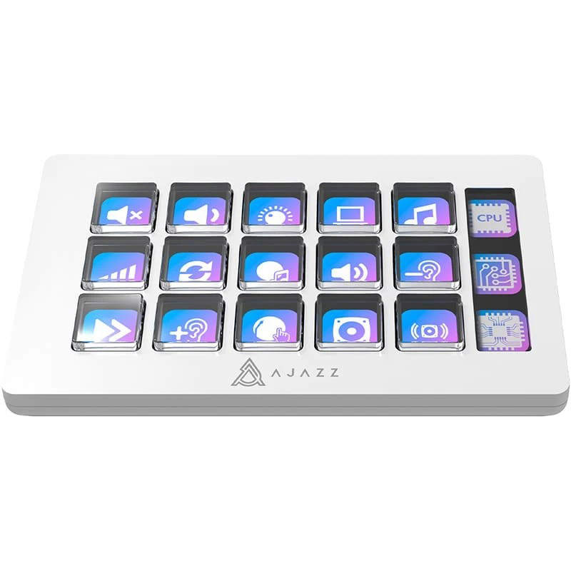 Контроллер для стриминга AJAZZ AKP153E White
