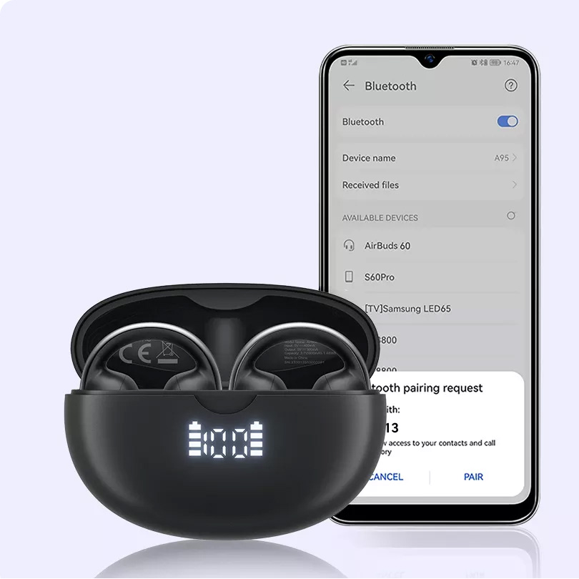 Навушники BLACKVIEW AirBuds 13 Lava Black