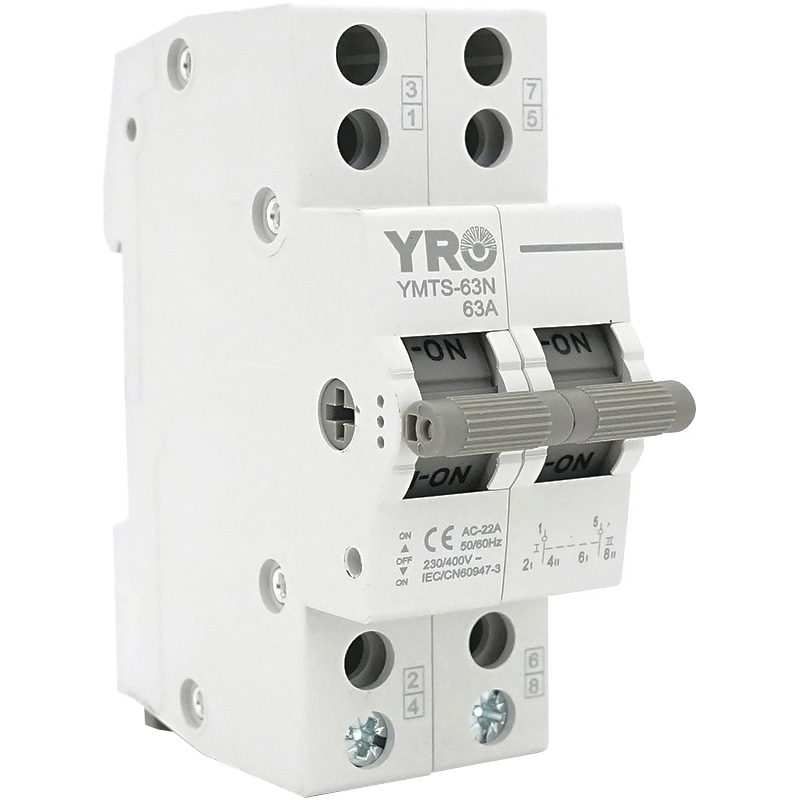 Перемикач введення резерву I-0-II YRO YMTS-63N 2p, 63А