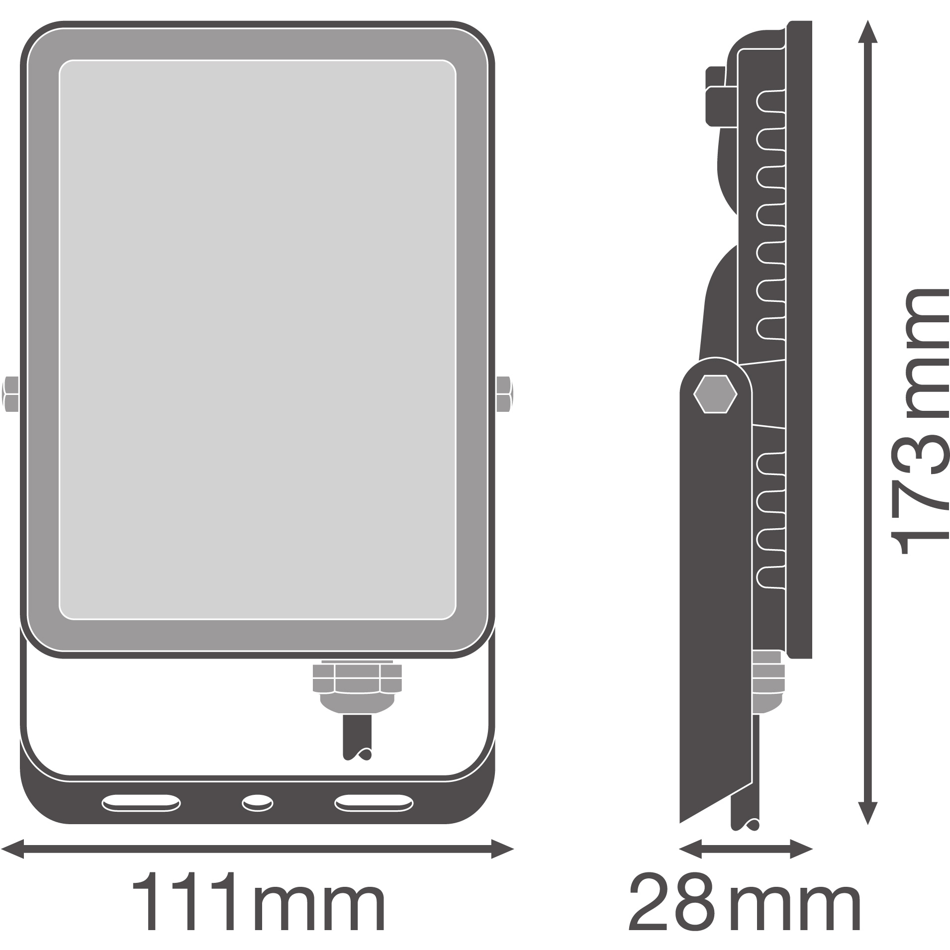 Прожектор LED OSRAM Floodlight Essential 20W 4000K