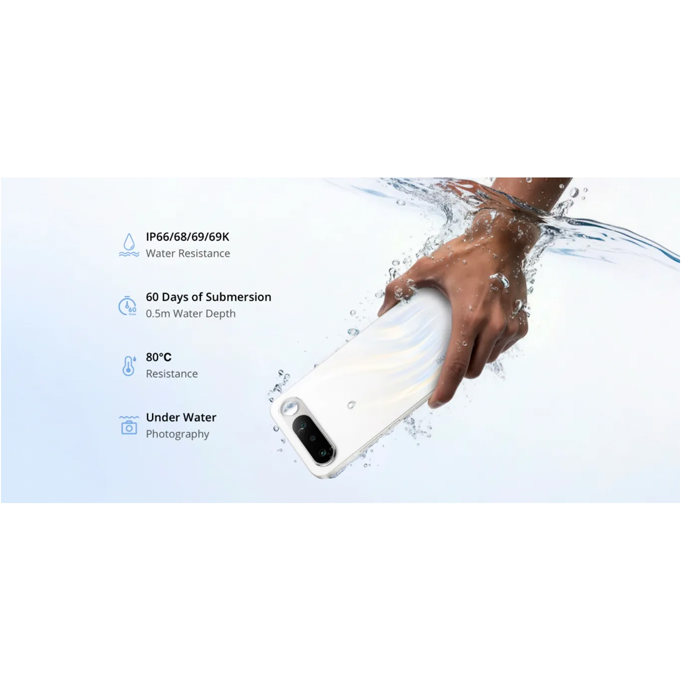 Смартфон REALME 16 5G 8/256GB Air White