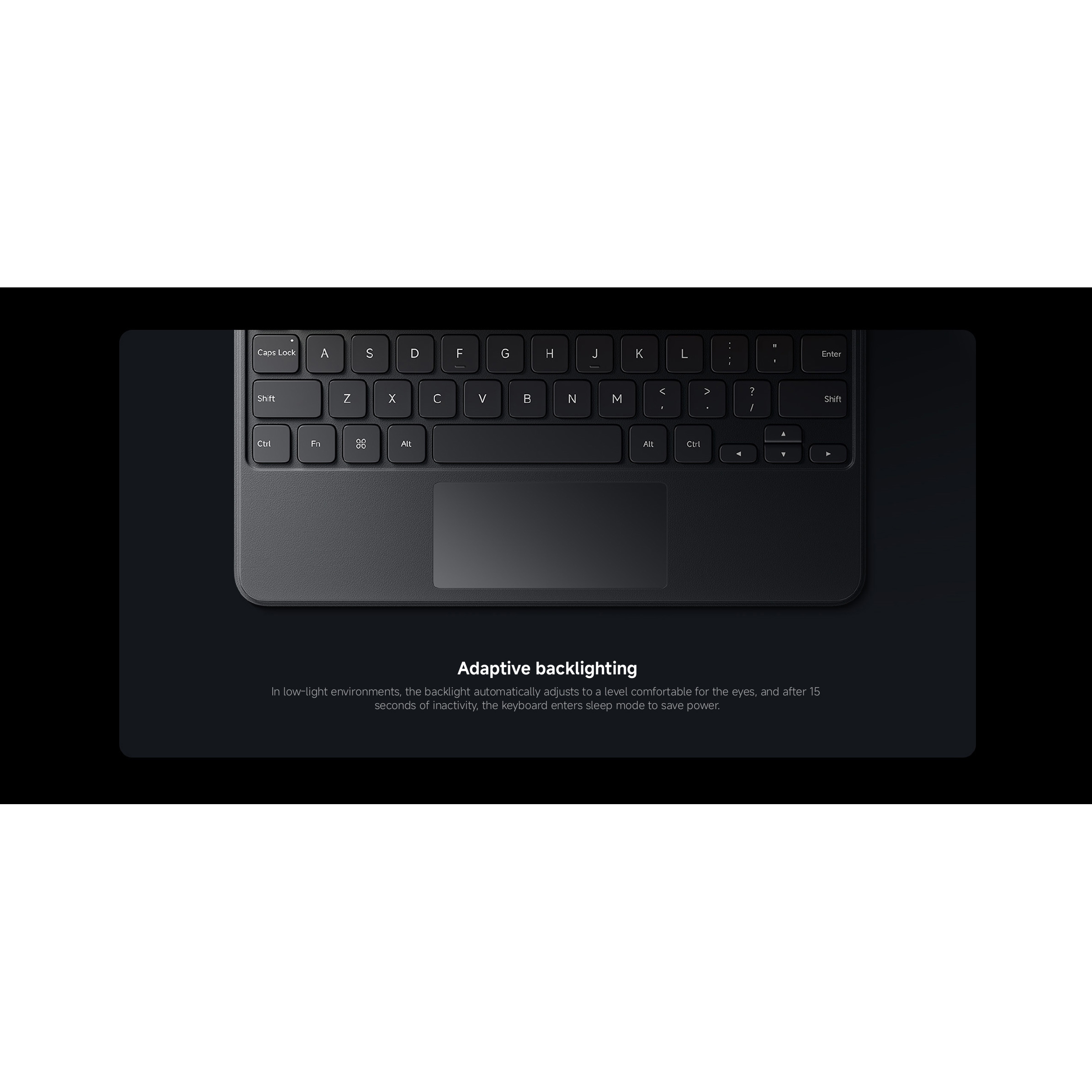 Чохол-клавіатура для планшета XIAOMI Pad 8/8 Pro Focus Keyboard Gray