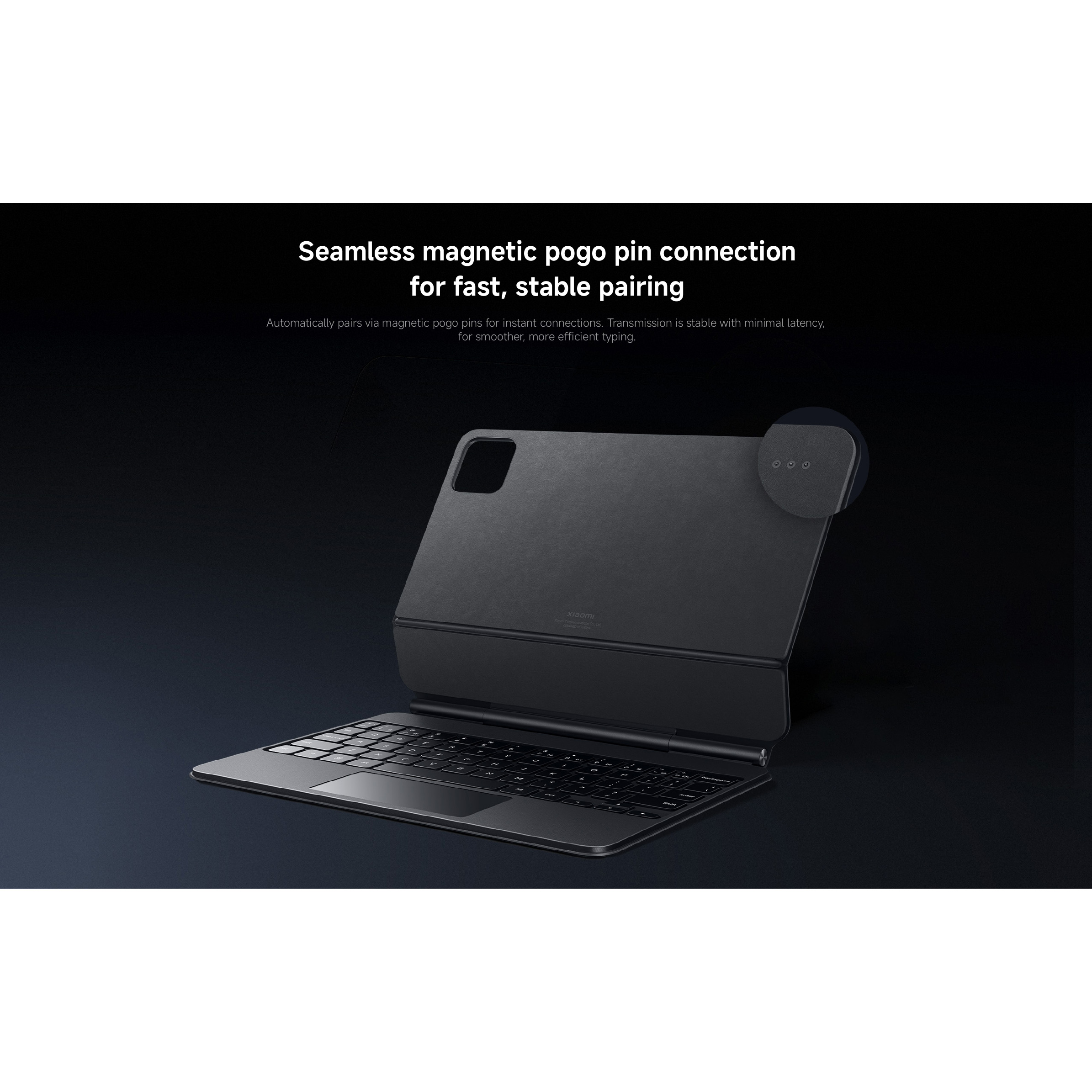 Чохол-клавіатура для планшета XIAOMI Pad 8/8 Pro Focus Keyboard Gray