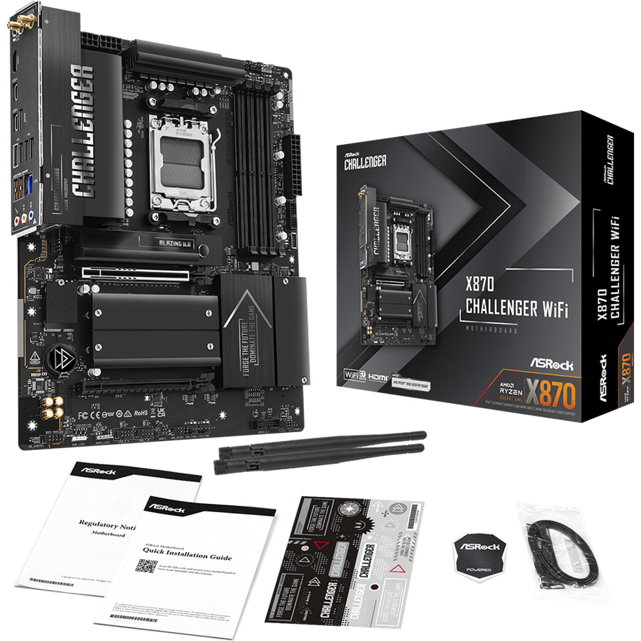 Материнская плата ASROCK X870 Challenger WiFi