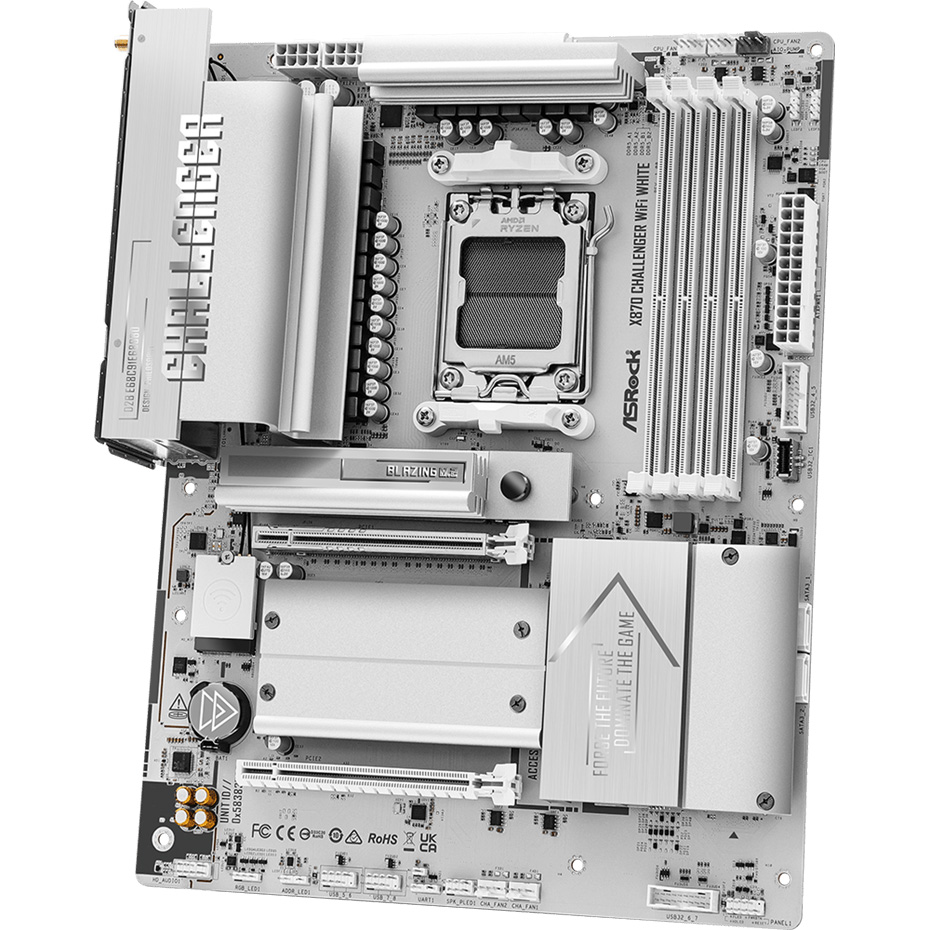Материнская плата ASROCK X870 Challenger WiFi White